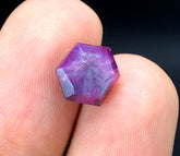 Rare Pink Kashmir Sapphire Trapiche Slice - 4.80 Carats, 10*09*05 mm